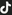 TikTok icon in the footer social row.
